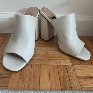 NEVER WORN! Zac Posen White Sandals